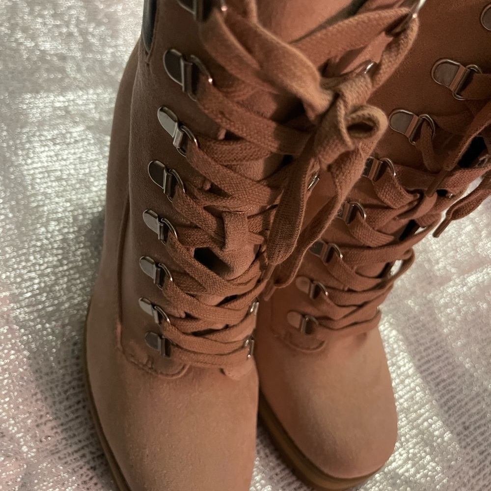 Women's Lace-Up Boots -